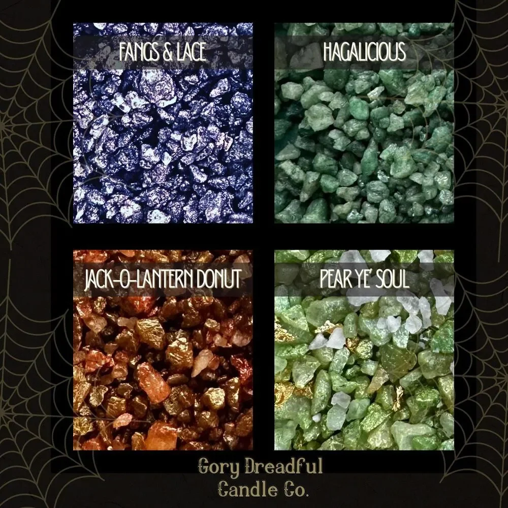 Autumn Halloween Collection Discovery Set | Sizzling Room Salt Crystal Potpourri